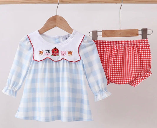 Farm bloomer set